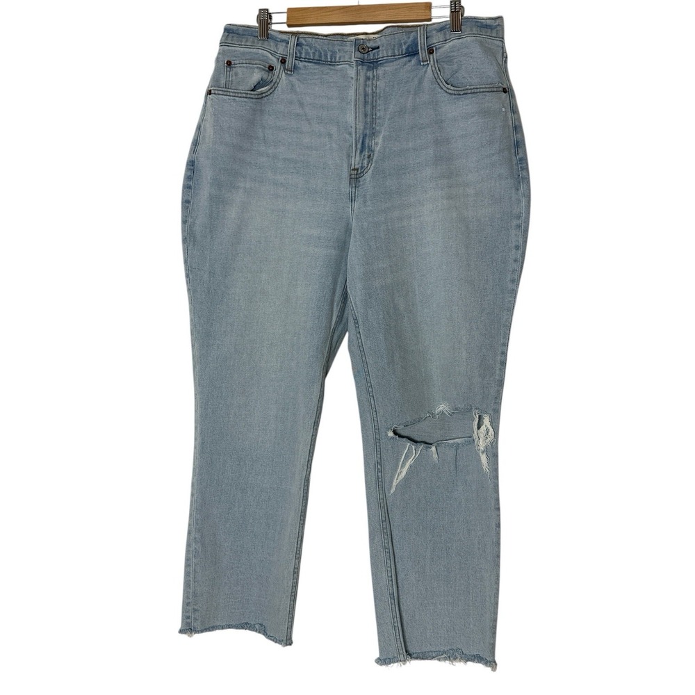 Abercrombie & Fitch Jeans Women Size 33 Curve Love The Ankle Straight‎ High Rise